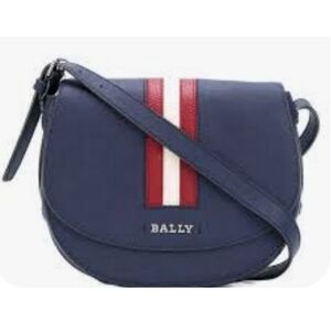 Bally | Supra MD 17 Crossbody - Blue/ Red Stripe